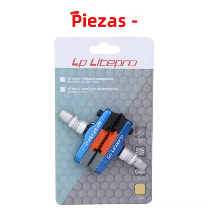 Funda De Freno De Bicicleta LP Litepro Plegable Para DAHON 412/P8 Resistente Al Desgaste Caucho BMX 451 20 Pulgadas Zapatillas De Freno V - 1