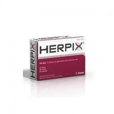 Salvat HERPIX 8 SOBRES - Tratamiento Complementario para el Herpes - 1