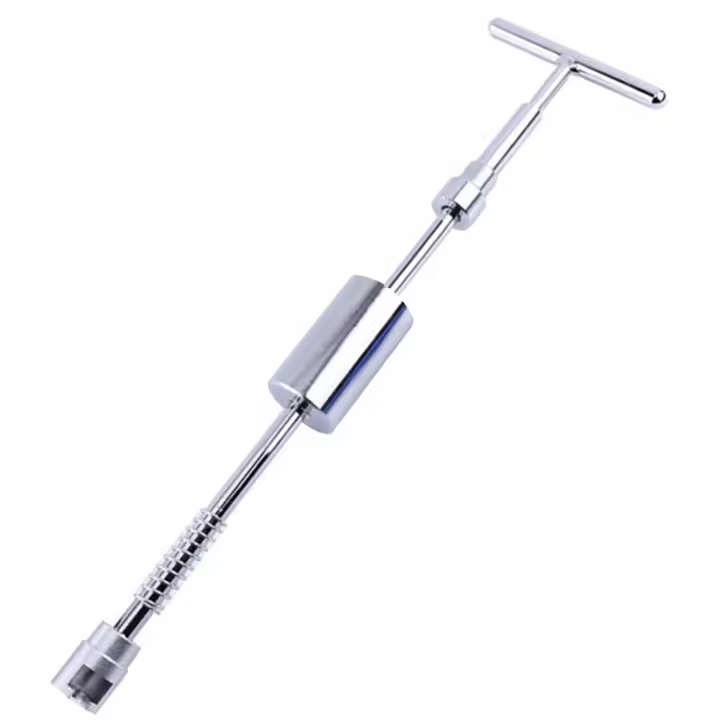 Herramienta De Reparación De Aros De Coche EAFC Kit De Metal De Automóvil Con Martillo De Deslizamiento Y 18 Piezas De Adhesivo + Pulidor De Aros - 1