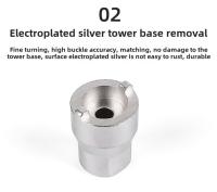 Herramienta De Reparación Para Bicicletas Universal De Montaña Y Carretera Remover Y Instalador De Freehub Tower Base Sockets Slotted Wrench - details 4
