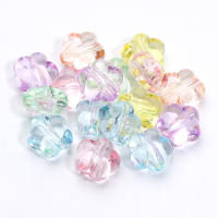 30pcs Abalorios De Flor Transparente 13mm Acrílico Colgantes Espaciadores Para Creación De Joyas Pulseras Collares Artesanías - details 3