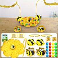 Juego De Mesa Educativo Interactivo Little Bumblebee Multifuncional Rompecabezas De Pesca Juguetes Para Niños Regalo De Navidad Para Familia - details 5