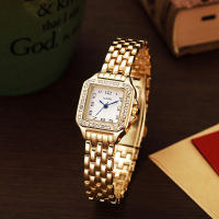 Reloj De Cuarzo Para Mujer Marca Popular Moda Casual Pulsera De Acero Inoxidable Con Marcadores Arábigos Resistente Al Agua - details 3