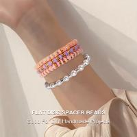 1500pcs De Cuentas De Espaciador Redondas Planas De 6mm Para DIY Pulseras Collares Aretes Hecho a Mano Suministros De Joyería - details 5