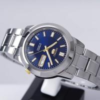 Seiko Watches Reloj Automático Hombre Seiko 5 SNKK11J1 38mm Hecho en Japón Dial Azul Correa de Acero - details 1