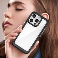 Funda transparente para iPhone 16 Pro Max, carcasa Dura translúcida, Borde transparente, parachoques para teléfono - details 10