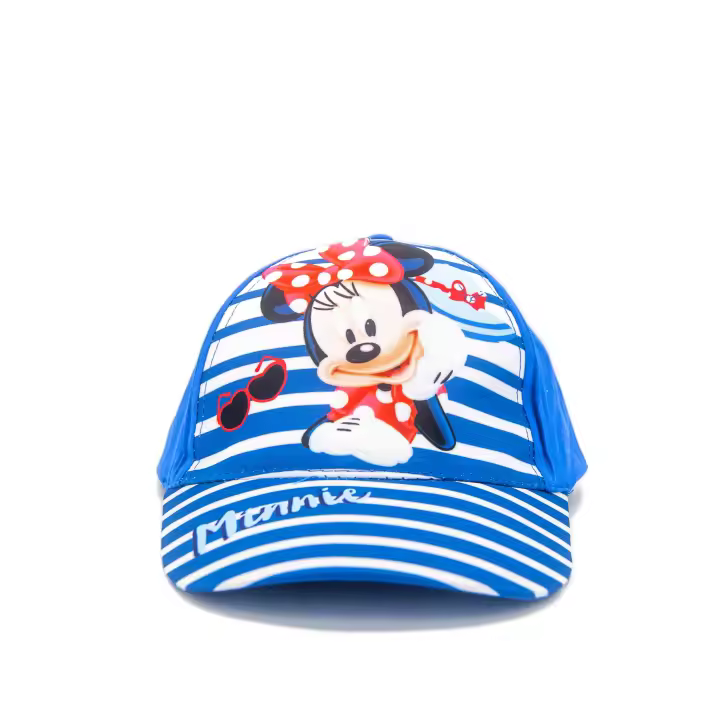 Gorra MINNIE MOUSE DISNEY infantil béisbol. Protección UV 30+. 100% algodón - 1