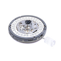 Nueva Movimiento Automático NH35 De Precisión Alta Con 24 Joyas Fecha a Las 3 Y 3.8 En Reloj Blanco Material De Aleación De Titanio - details 2