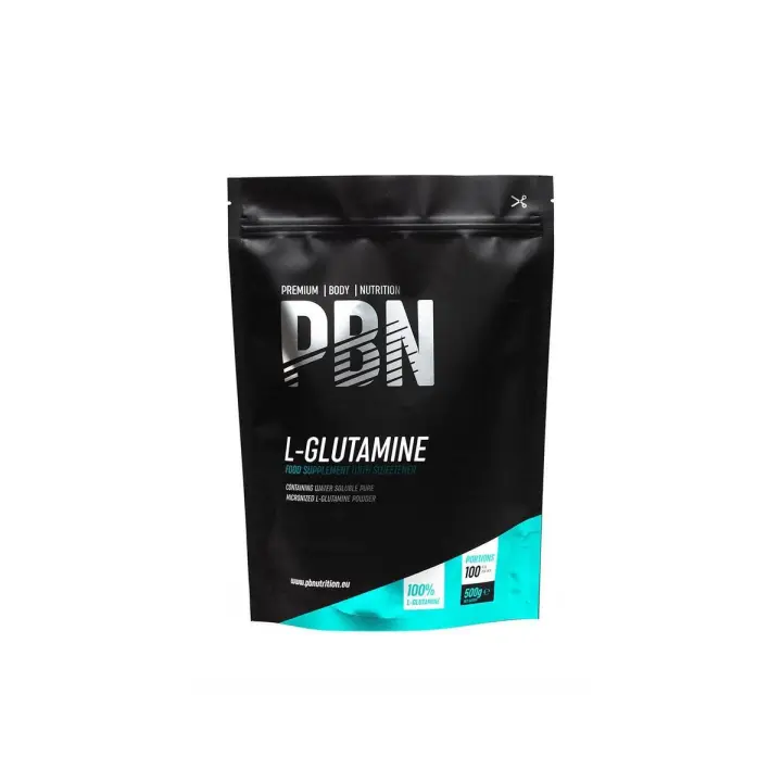 PBN Premium Body Nutrition  L-Glutamina 500 g - Suplemento de Sabor Natural para Energía y Recuperación Muscular Óptima - 1