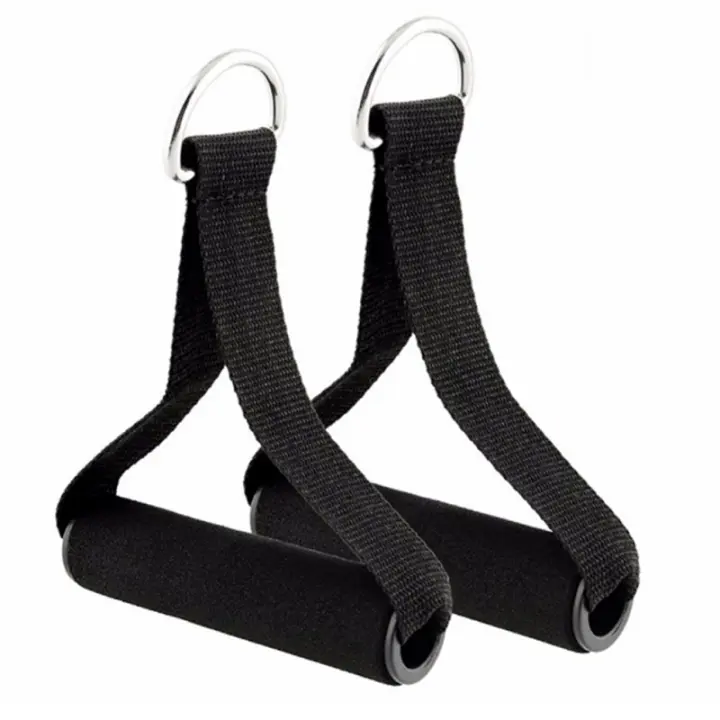1 Par De Manijas De Resistencia Para Ejercicio Accesorios De Fitness Manija De Sujeción Para Hamaca De Yoga Y Bandas De Resistencia - 1
