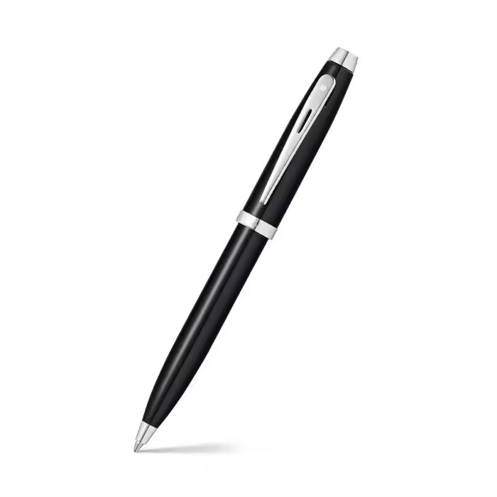 SHEAFFER BOLIGRAFO SHEAFFER 9338 LACA NEGRA DETALLES CROMADOS SHEAFFER 100 - 1