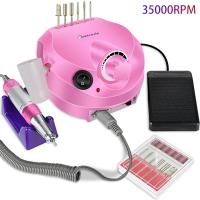 Máquina De Manicura Eléctrica Profesional 35000RPM Con Kit De Linterna Y Broca Portátil Para Sala De Uñas Y Pulidora De Uñas - details 12