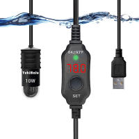 Calentador De Acuario USB De 10W Pequeño Con Mostrador Digital De Temperatura En Fahrenheit Para Betta Y Otros Pez - details 9