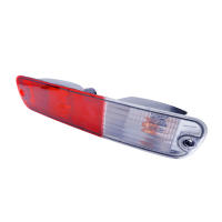 Reflector De Parachoques Trasero ANGRONG Para Mitsubishi Pajero Montero Shogun V73 V77 2002-2006 Luz Amarilla Y Roja Con Bombilla Halógena Incluida - details 1