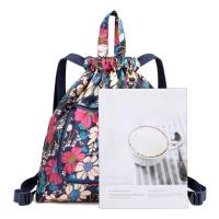 Mochila Plegable Para Mujer Impermeable Y Antirrobo De Gran Capacidad Ultraligera Bolsa De Compras Con Cordón Estilo Deportivo Y Yoga - details 9