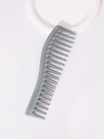 Peine Para El Cabello Profesional Sin Mango De 1 Pieza Para Hombres Y Mujeres Herramienta De Peinado Antiestática Con Dientes Anchos Para Salones De Belleza - details 1