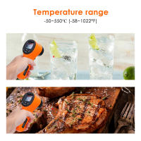 Termómetro Infrarrojo Digital IR Pyrometer No Contacto Con Pantalla LCD Medición De Temperatura -50~550°C Para Cocina - details 6