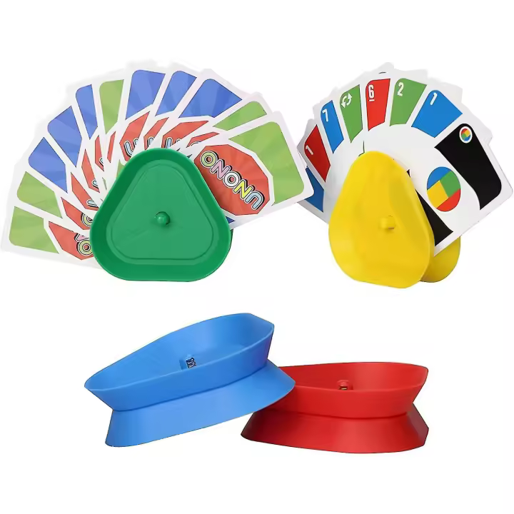 Porta cartas para juegos, juego de 4 porta cartas - 1