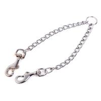 Correa Para Dos Perros De Acero Inoxidable Resistente Con Cadena De Seguridad Doble Para Caminar a Dos Perros Tamaño S/M/L/XL - details 5