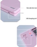 Teclado Plegable Bluetooth, eclado Inalámbrico Portátil Ultra Delgado con Teclado Numérico, Teclado Bluetooth Plegable con Teclas Numéricas, Teclado Plegable Tamaño de Bolsillo - details 2