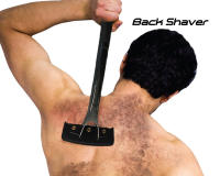 Afeitadora De Espalda Con 5 Hojas De Cuchillo Seguridad Longitud Del Mango Corte De Pelo Del Cuerpo Pierna Herramienta De Eliminación De Pelo Con Mango Plegable Para Hombres - details 1