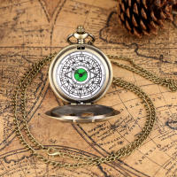Reloj De Bolsillo Vintage Creativo Con Pendiente Ojo Hueco Reloj De Cuarzo Cadena De Suéter Regalo Personalizado Para Hombres Y Mujeres - details 2