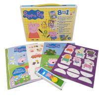 Peppa Pig Maletín Actividades 8 en 1 Peppa Pig, Incluye Actividades, Pegatinas, Cuento, Cuaderno para Colorear, Papelería Infantil para Niños y Niñas, +3 Años, 23x17x5cm - details 3