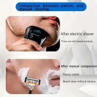 Afeitadora Manual De Seguridad Clásica 6 Capas Pattern Para Hombres Y Mujeres Eliminación De Vello Apto Para Cabello Y Barba - details 3