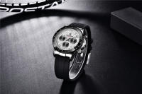 Reloj Deportivo De Cuarzo Para Hombre PAGANI DESIGN 2022 40mm Acero Inoxidable Impermeable Con Cristal De Zafiro Cronógrafo Manos Luminosas Fecha Completa Estilo Casual - details 17