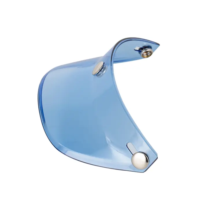 Visera De Casco De Motocicleta 3/4 Abierto Antirreflejo Para Protección Contra El Sol Material De Poliéster - 1