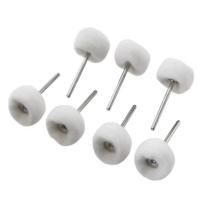 Cabeza De Limpieza De Lana Mini 5-50Pcs Con Rosca De 3mm Herramientas De Pulido Y Abrazaderas Para Broca Y Rotación Herramientas De Lijado Y Pulido De Metal - details 4