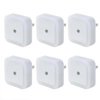 Lámpara Nocturna Mini Con Sensor De Luz Para Niños Y Adultos Para Dormitorio Y Sala De Estar 110-240V Enchufe EU US UK Incluye Batería Luz LED Controlada Por Movimiento - details 15