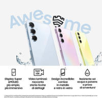 Samsung Galaxy A55 5G Smartphone Pantalla FHD + Super AMOLED 6,6 ", Android 14, 8GB RAM, 256GB, Dual SIM, Katería 5.000 mAh, - details 6