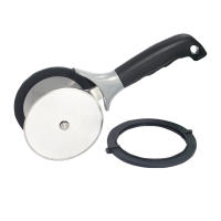 Cortador De Ensalada Con Cubiertas Protectivas Y Ruedas Doble Acero Inoxidable Circular Herramienta Para Frutas Y Verduras - details 0