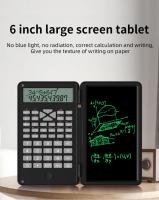 Calculadora científica con pantalla grande de 12 dígitos, calculadora plegable con bloc de notas, tablero de escritura a mano para uso diario - details 5