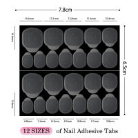 Pegamento De Uñas Doble Cara Adhesivo De Gel Para Uñas Postizas Resistente Al Agua Transpirable Stick De Resina Super Pegajoso - details 4
