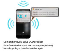 Sensor De Puerta Inteligente Tuya WiFi Compatible Con Alexa Y Google Home Notificaciones De Apertura/Cierre De Puerta Para Hogar Inteligente - details 10