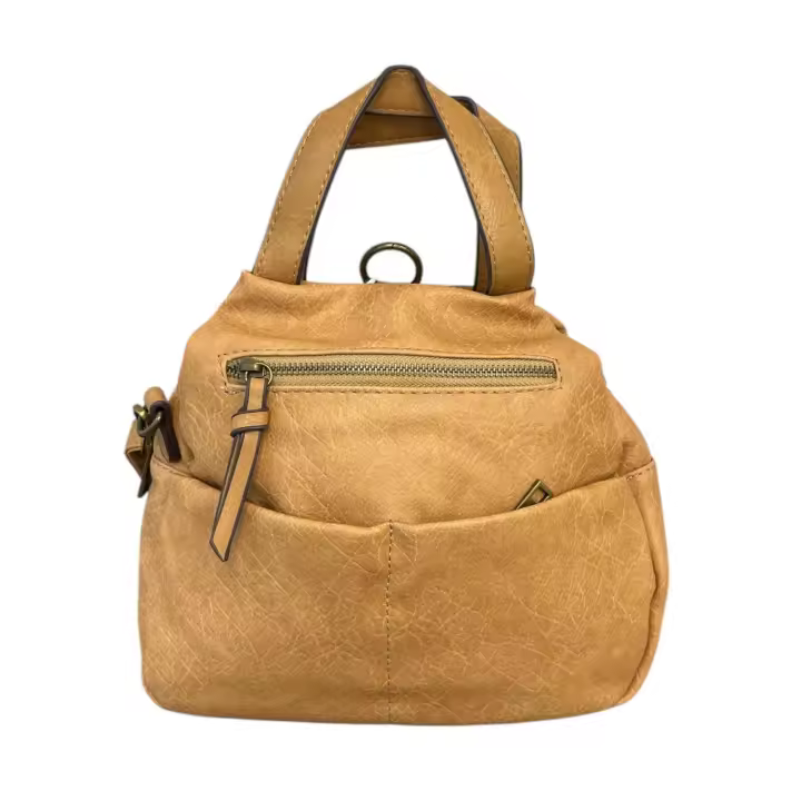 Bolso-Mochila Pequeño Camel - 1