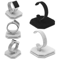 Soporte De Reloj En Forma De C Veludo Para Joyería Y Pulseras Exhibidor De Relojes De Mesa De PVC Material No Tóxico - details 1