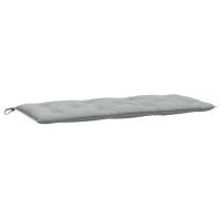 vidaXL Cojín para banco de jardín tela 120x50x7 cm Color Antracita melange,  Gris claro melange,  Gris oscuro melange y mas Cojín Decorativo de Asiento Cojines de muebles de salon - details 6