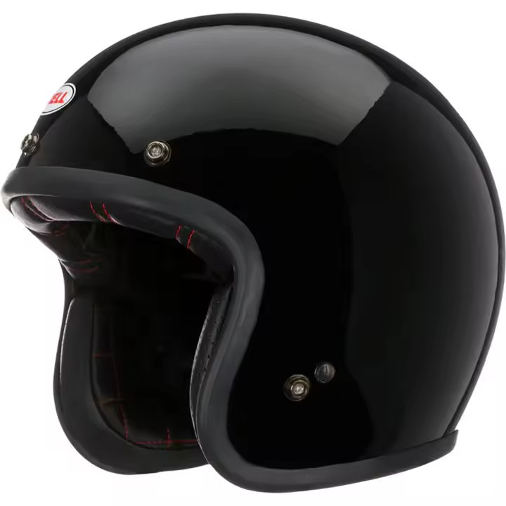 Bell Casco Jet Custom 500 Negro Adulto - 1
