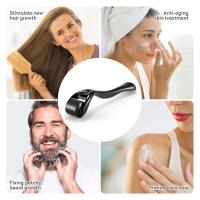 Derma Roller Microneedle 0.2-0.3mm Para Crecimiento De Pelo Facial Y Corporal Herramienta De Rollo Micro Para Piel Y Barba Con 540 Agujas - details 0