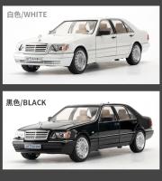 Modelo De Coche Clásico Mercedes-Benz W140 320SEL 1:24 Con Sonido Y Luz Juguete De Retroceso Para Niños Coleccionable Regalo De Cumpleaños - details 4