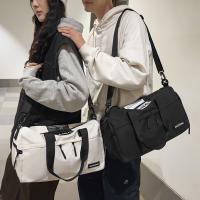 Bolso De Viaje De Fitness Y Yoga Grande Capacidad Resistente Al Agua Para Deportes Diversos Bolsa De Hombro Casual De Nylon - details 13