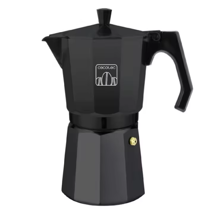 CECOTEC 01666 - Cafetera Italiana Cumbia Mokclassic 300 Black - 1