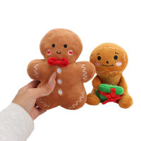 Muñeco De Galleta De Navidad De Peluche Suave Juguete De Almohada Cómoda Decoración Para El Hogar Regalo Para Niños - details 5