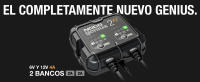 NOCO GENIUS2X2: Cargador 2-Banco 4A (2A/Banco), 6V y 12V, Mantenedor y Desulfatador para Baterías de Plomo-Ácido y Litio - details 5