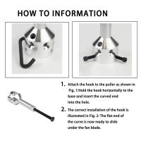 Kit De Herramientas Para Retirar Y Instalar Hojas De Engranaje De Acero Para Motores De Eje Directo Y De Cinta De 5/8" Y Menos De 1/2" - details 8