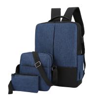 Mochila Para Hombre De Moda Casual Gran Capacidad Con Portátil Nylon Impermeable Tres Paquetes USB Interfaz Mochila Exterior Marco Deteleable - details 7
