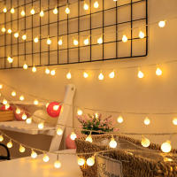 Cadena De Luces LED De Bola Con Batería 6M Para Decoración De Jardín Fiesta Bodas Y Navidad Autónoma Apto Para Exterior - details 10
